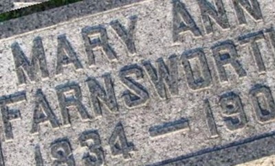 Mary Ann Slaght Farnsworth on Sysoon