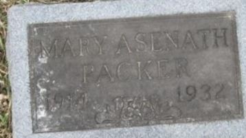 Mary Asenath Packer on Sysoon