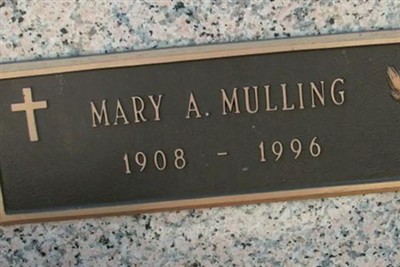 Mary Augustus Grinstead Mulling on Sysoon