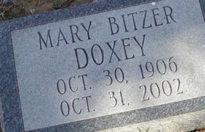 Mary Bitzer Doxey on Sysoon