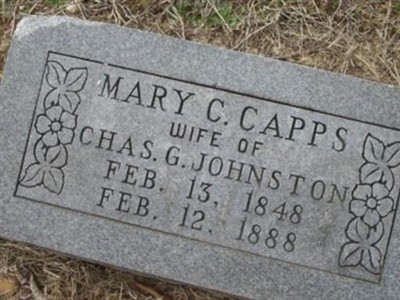 Mary C. Capps Johnston on Sysoon