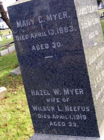 Mary C Myer on Sysoon