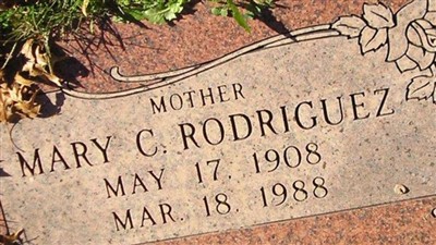 Mary C. Rodriguez on Sysoon