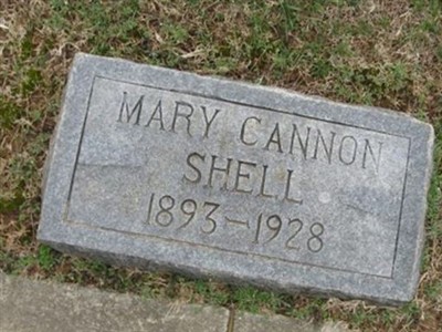 Mary Cannon Shell on Sysoon