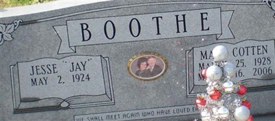Mary Cornelia Cotten Boothe on Sysoon