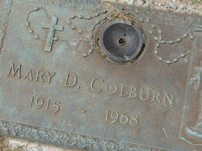 Mary D Colburn on Sysoon
