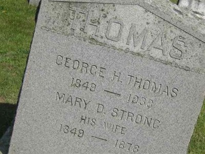 Mary D Strong Thomas on Sysoon