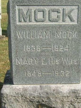 Mary E Blurton Mock on Sysoon