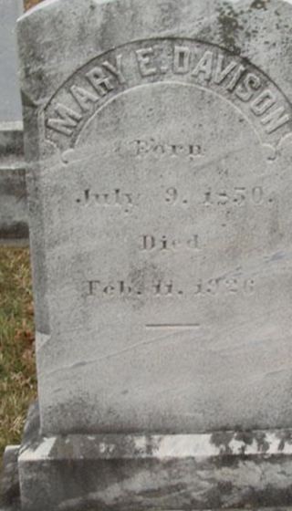 Mary E. Davison on Sysoon