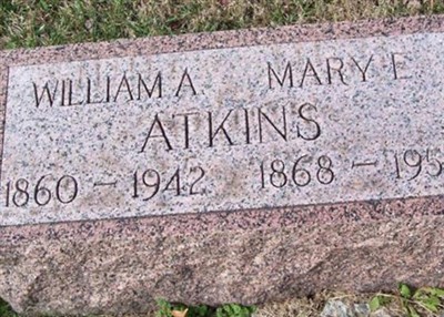 Mary E. Fetter Atkins on Sysoon