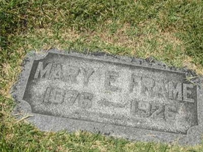 Mary E. Frame on Sysoon