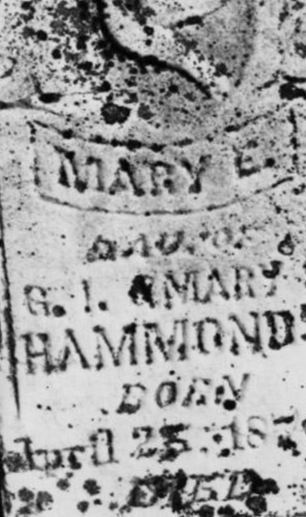 Mary E Hammonds on Sysoon