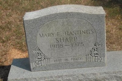 Mary E. Hastings Sharp on Sysoon