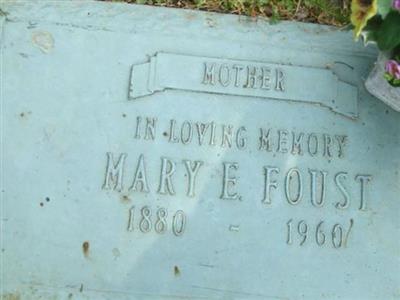 Mary E Hensley Foust on Sysoon