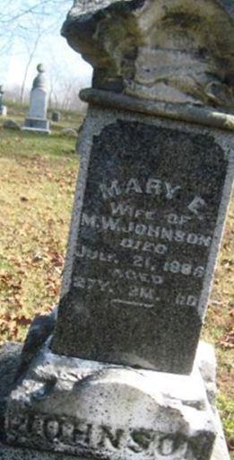 Mary E. Johnson on Sysoon