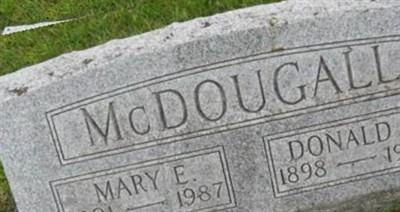 Mary E McDougall on Sysoon