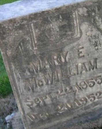 Mary E. Prickett McWilliams on Sysoon
