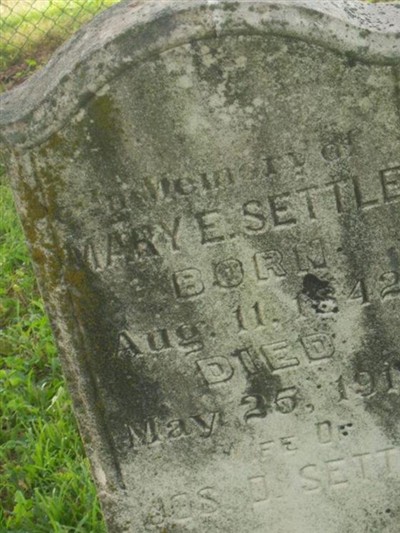 Mary E Settle on Sysoon