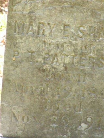 Mary E. Sharp Patterson on Sysoon