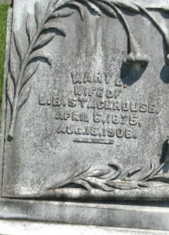 Mary E. Stackhouse on Sysoon