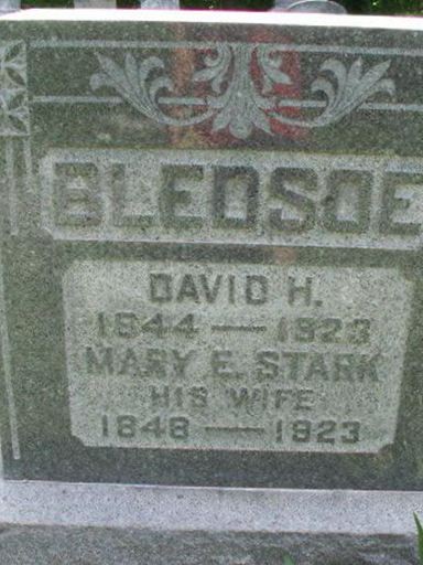 Mary E Stark Bledsoe on Sysoon