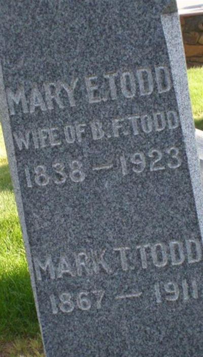Mary E Todd on Sysoon