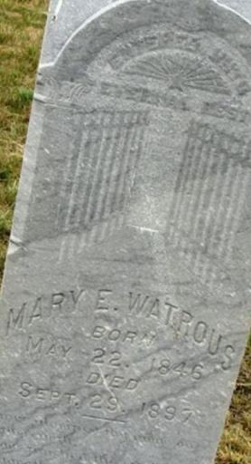 Mary E Watrous on Sysoon