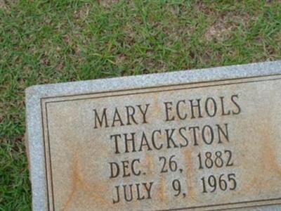 Mary Echols Thackston on Sysoon