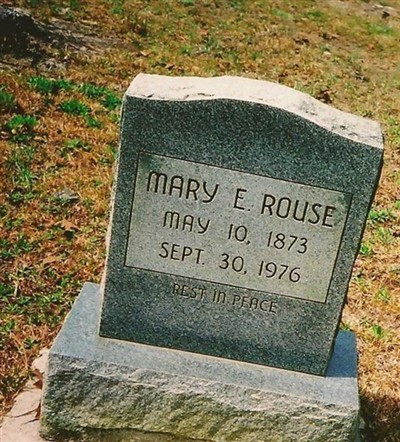 Mary Edna Wilson Rouse on Sysoon