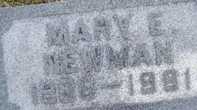 Mary Elizabeth Miles Newman on Sysoon