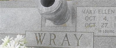 Mary Ellen Hale Wray on Sysoon