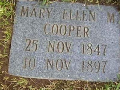 Mary Ellen M Cooper on Sysoon