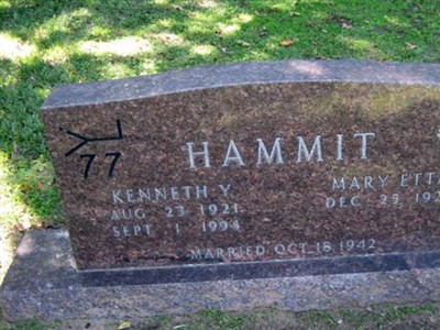 Mary Etta Hammit on Sysoon
