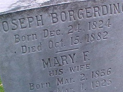 Mary F Borgerding on Sysoon