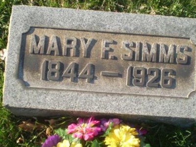 Mary F. Simms on Sysoon
