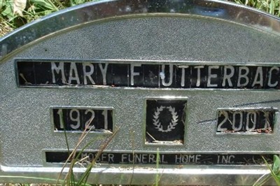 Mary F. Utterback on Sysoon
