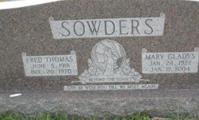 Mary Gladys Sowders on Sysoon