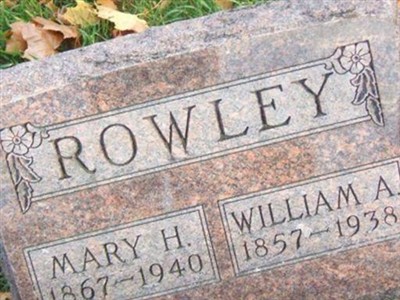 Mary H. Rowley on Sysoon