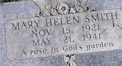 Mary Helen Smith on Sysoon
