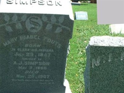 Mary Isabel Fouts Simpson on Sysoon