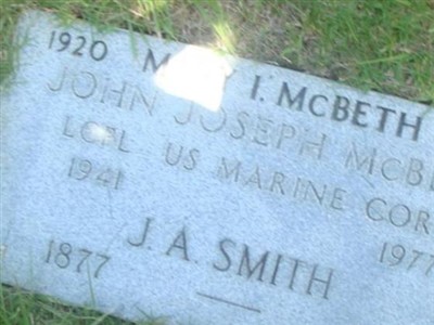 Mary Isabelle Smith Mcbeth on Sysoon