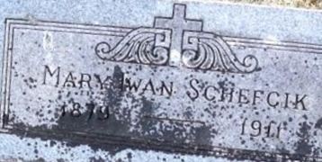 Mary Iwan Schefcik on Sysoon