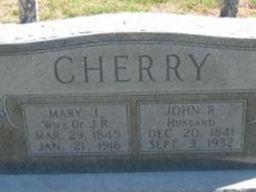Mary J. Cherry on Sysoon