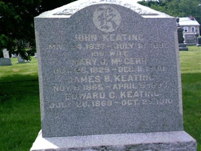 Mary J. McGerr Keating on Sysoon