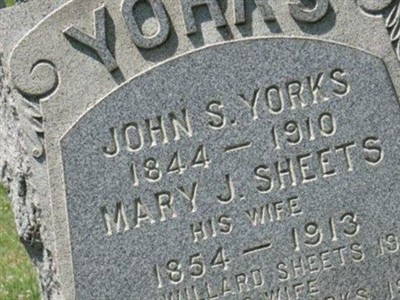 Mary J. Sheets Yorks on Sysoon