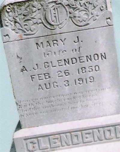 Mary Jane Hall Butler Clendenon on Sysoon