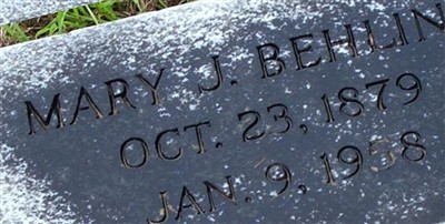 Mary Jane Wilson Behling on Sysoon