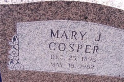 Mary Janet Wilson Cosper on Sysoon