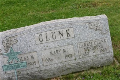 Mary Jemima Morrow Clunk on Sysoon