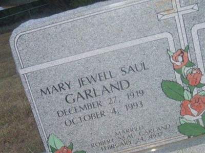 Mary Jewell Saul Garland on Sysoon